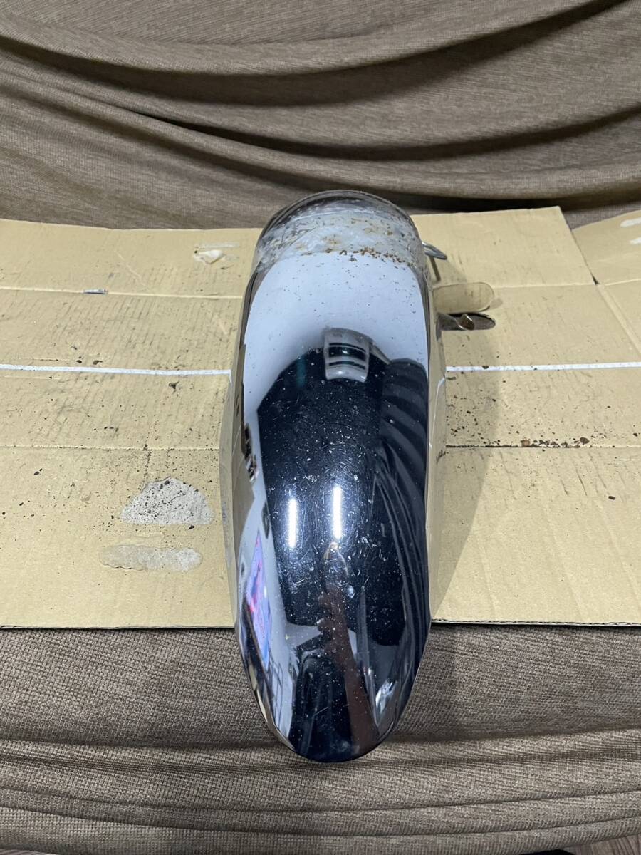 ホンダ NV400カスタム NC12 フロントフェンダー 鉄版 大阪より 一台解体拍卖