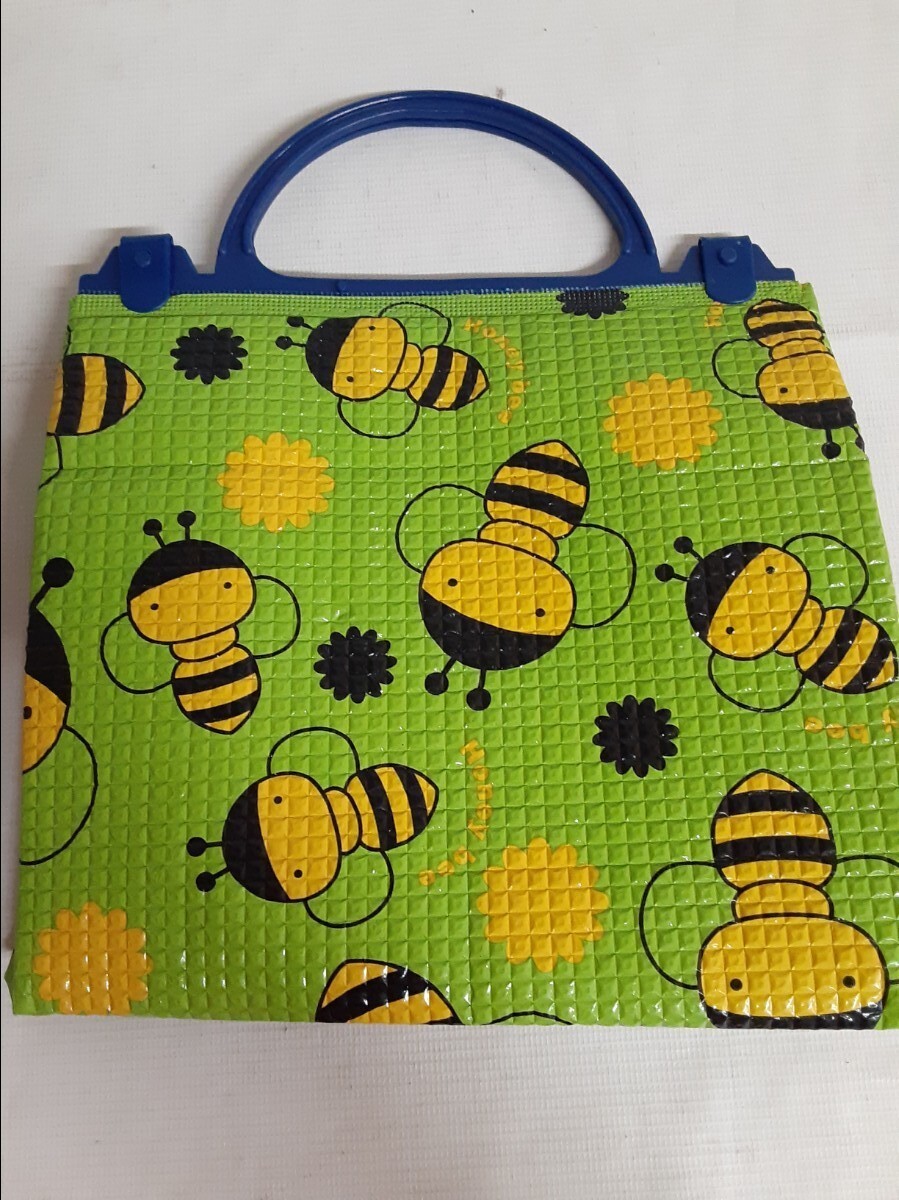 ☆保冷バッグ☆蜂☆緑☆ランチ☆ピクニック☆お弁当入れ☆拍卖