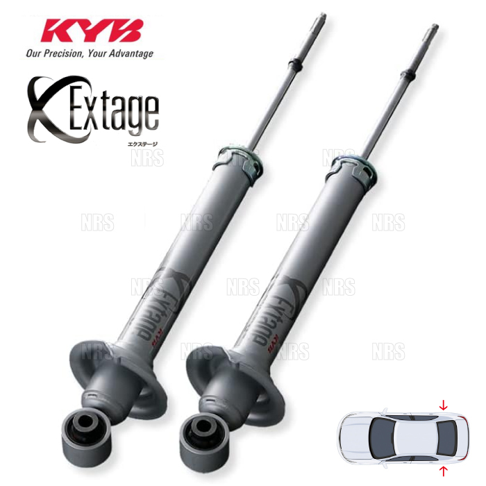 KYB カヤバ EXTAGE エクステージ ショック (リア) HS250h ANF10 2AZ-FXE 09/7~ 2WD車 (ESK5802/ESK5802拍卖