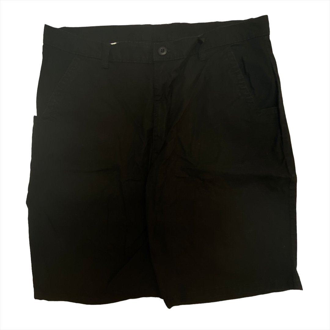 ディッキーズ ショートパンツ ブラック Dickies 古着 メンズ W38 ワーク ハーフ ストリート クリーニング済み拍卖