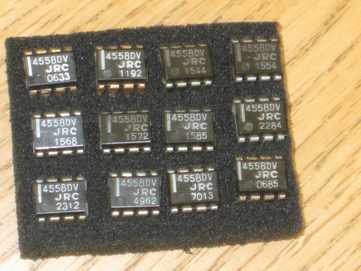 艶あり縦線 JRC 4558DV 12個セット拍卖