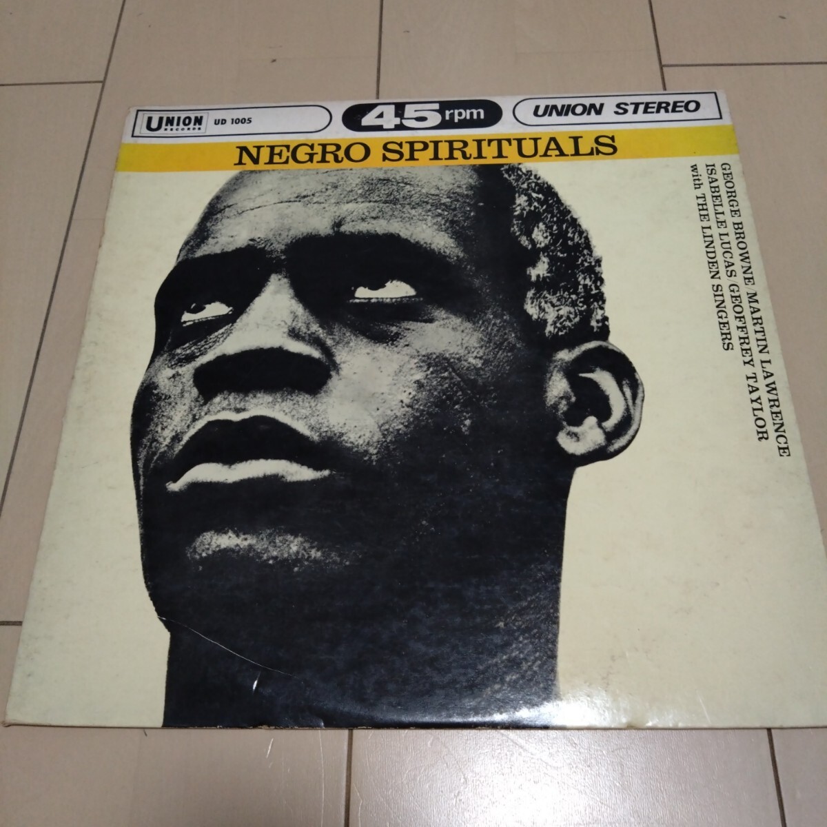 黒人霊歌/ジョージ・ブラウン/マーティン・ローレンス/イザベル・ルカス/ジョフリー・テイラー/LPレコード/UD-1005拍卖