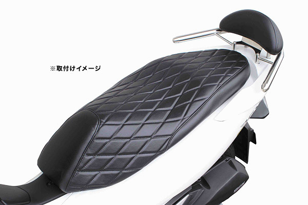 スペシャルパーツ武川 SP武川 PCX / PCX150 / PCX160 / ADV150 / ADV160用 クッションシートカバー ダイヤモンドステッチ 09-11-0236拍卖