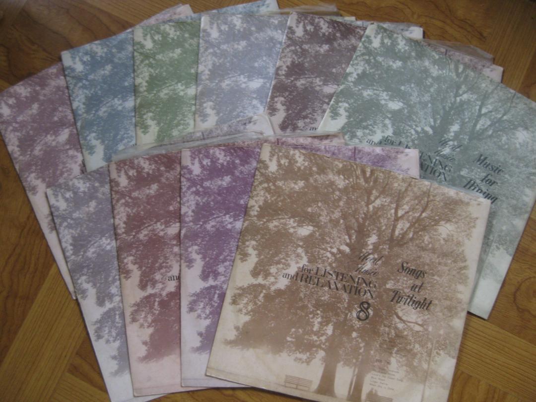 【LPレコード】リスニング&リラグゼーション 10枚拍卖