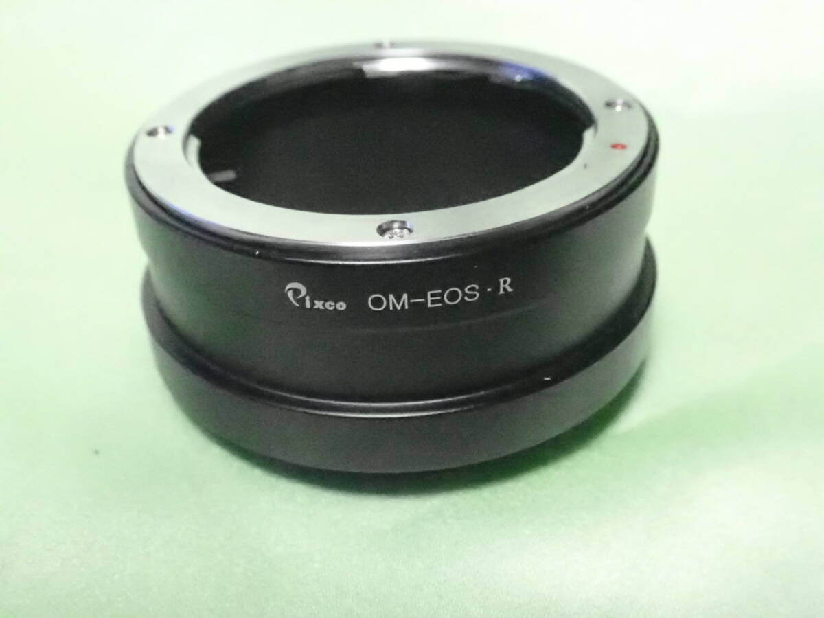 バシュポ Pixco マウントアダプター OLYMPUS オリンパス OM レンズ-Canon キャノン EOS R マウント カメラ対応拍卖