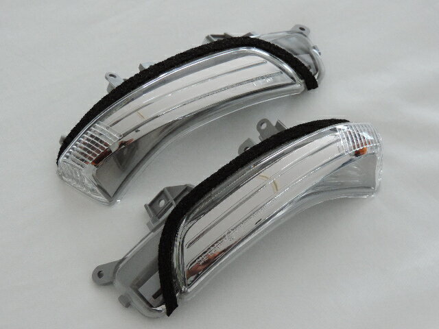 TOYOTA トヨタ純正 30系プリウス 後期型 40系プリウスα用 ドアミラーウィンカーレンズ 左右セット 補修用パーツ拍卖