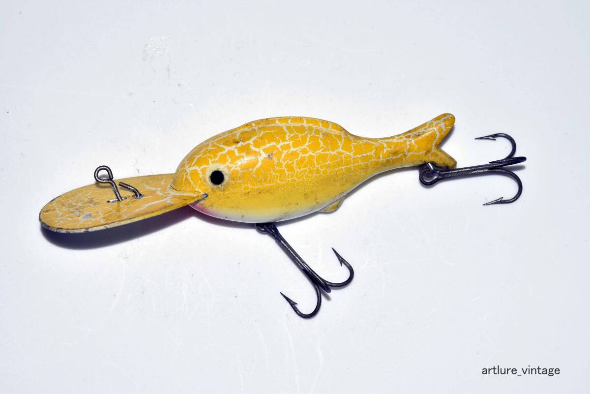 CRACKLBACK HEDDON SPOOK LURE VINTAGE LURE ビンテージルアー(8536-99 ) PLASTIC LURE拍卖