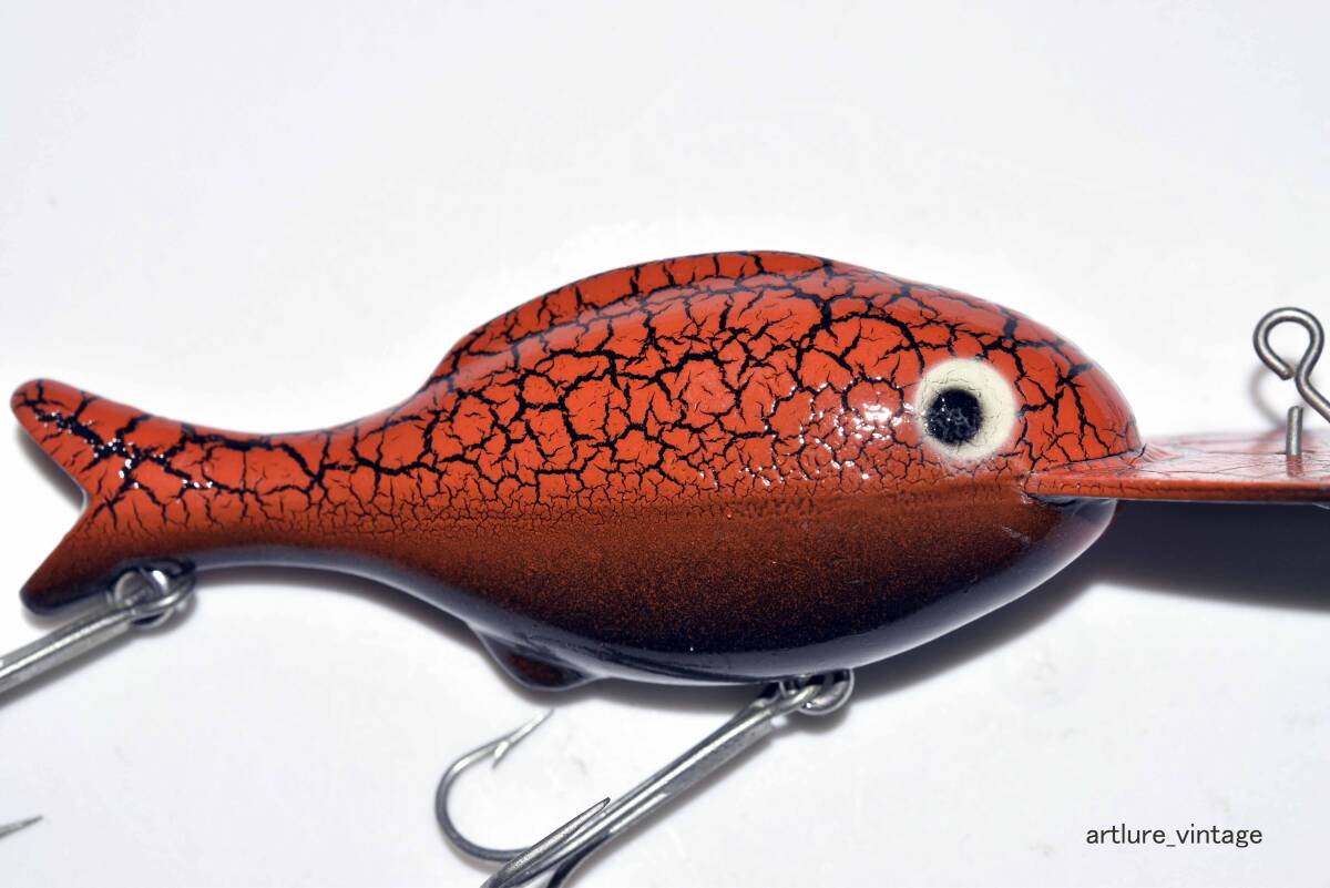 CRACKLBACK HEDDON SPOOK LURE VINTAGE LURE ビンテージルアー(8534-99 ) PLASTIC LURE拍卖