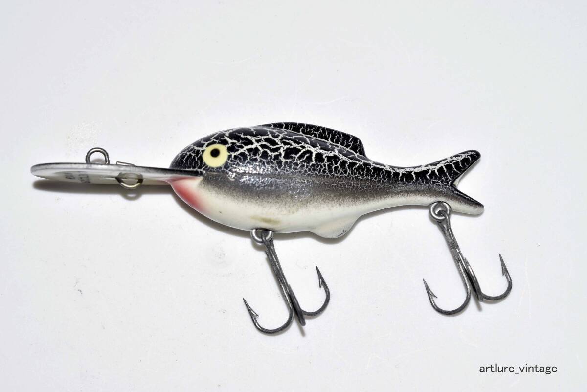SMALL CRACKLBACK #8000 HEDDON SPOOK LURE VINTAGE LURE ビンテージルアー(8535-99 ) PLASTIC LURE拍卖