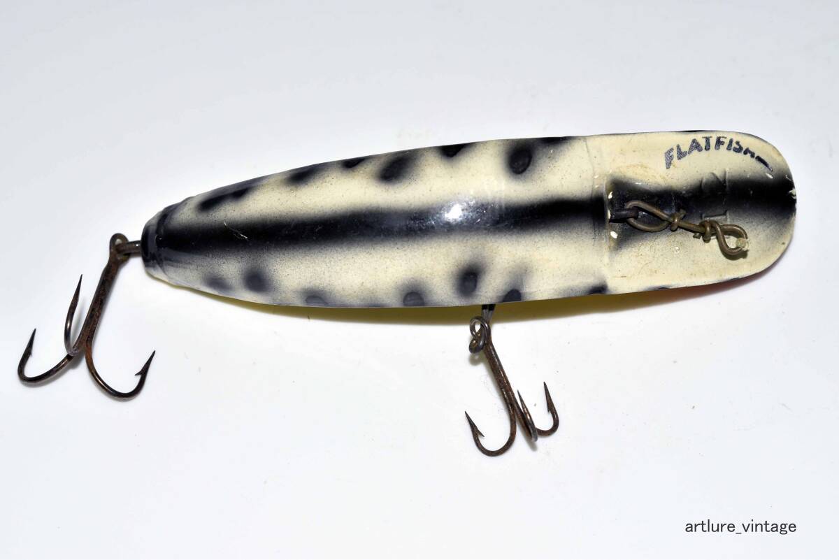 HELIN FLAT FISH / OLD SPOOK LURE VINTAGE LURE ビンテージルアー(9345-152) PLASTIC LURE 1980年代入手拍卖
