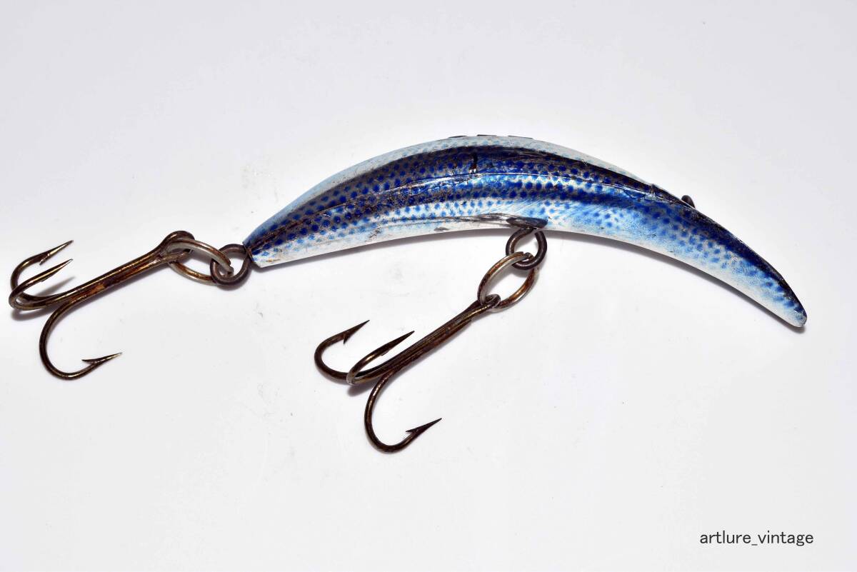 大型 HELIN FLAT FISH / OLD SPOOK LURE VINTAGE LURE ビンテージルアー(-9344-152) PLASTIC LURE 1980年代入手拍卖