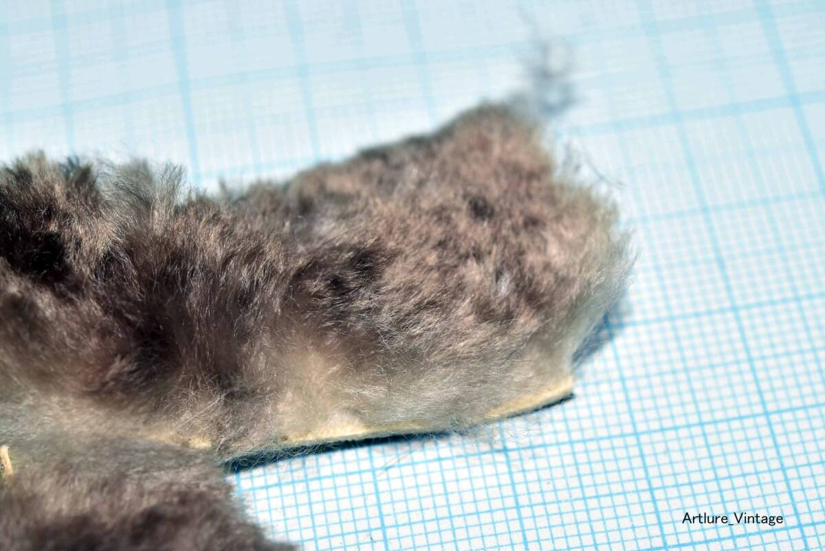 vintage fly材料 フライ材料 希少 ラッコ風 海陸の動物の毛 超高密度毛(11608-492 ) dark sea otter風 超柔らかい細い緻密 珍拍卖