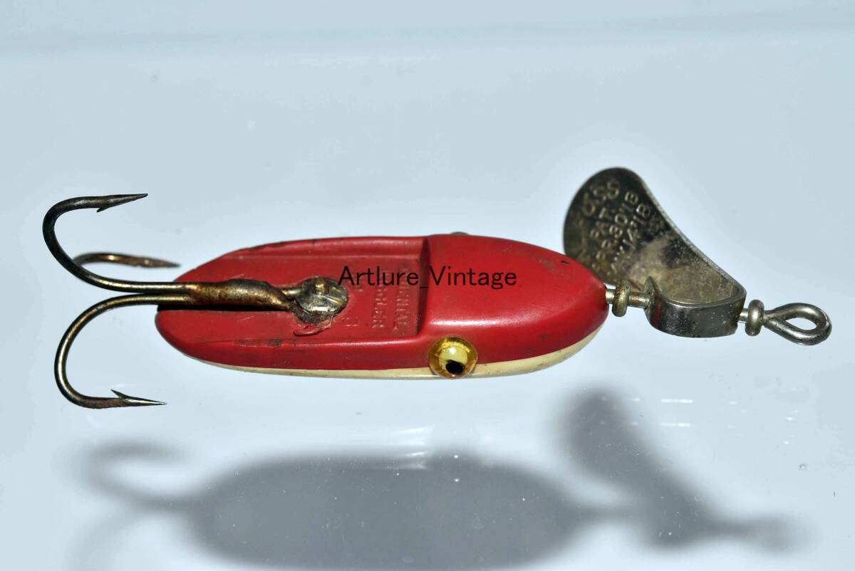 ALFOSS ORIENTAL WIGGLER #3 GLASS EYE VINTAGE LURE (ZA133-86) ヴィンテージ ルアー 蒐集家向けルアー拍卖