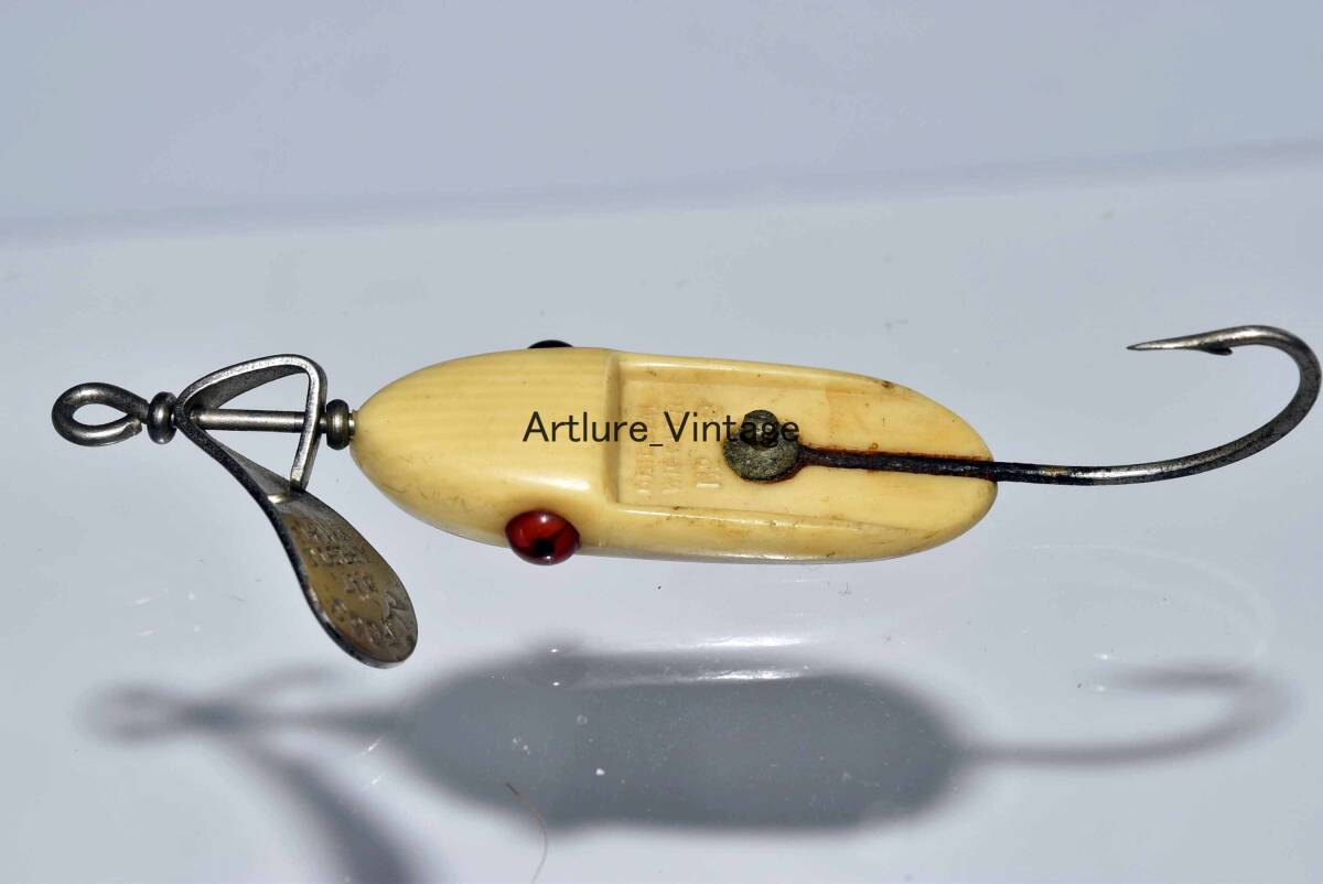 ALFOSS ORIENTAL WIGGLER #3 GLASS EYE VINTAGE LURE (ZA132-86) ヴィンテージ ルアー 蒐集家向けルアー拍卖