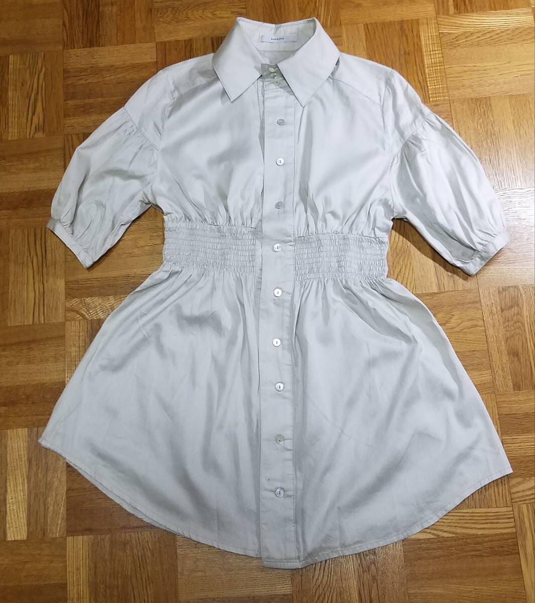 MARIED'OR マリードール レディース ワンピース Sサイズ ブラウス かわいい 清楚 高級ブランド 流行り 人気 ワンピ ホワイト清潔感拍卖