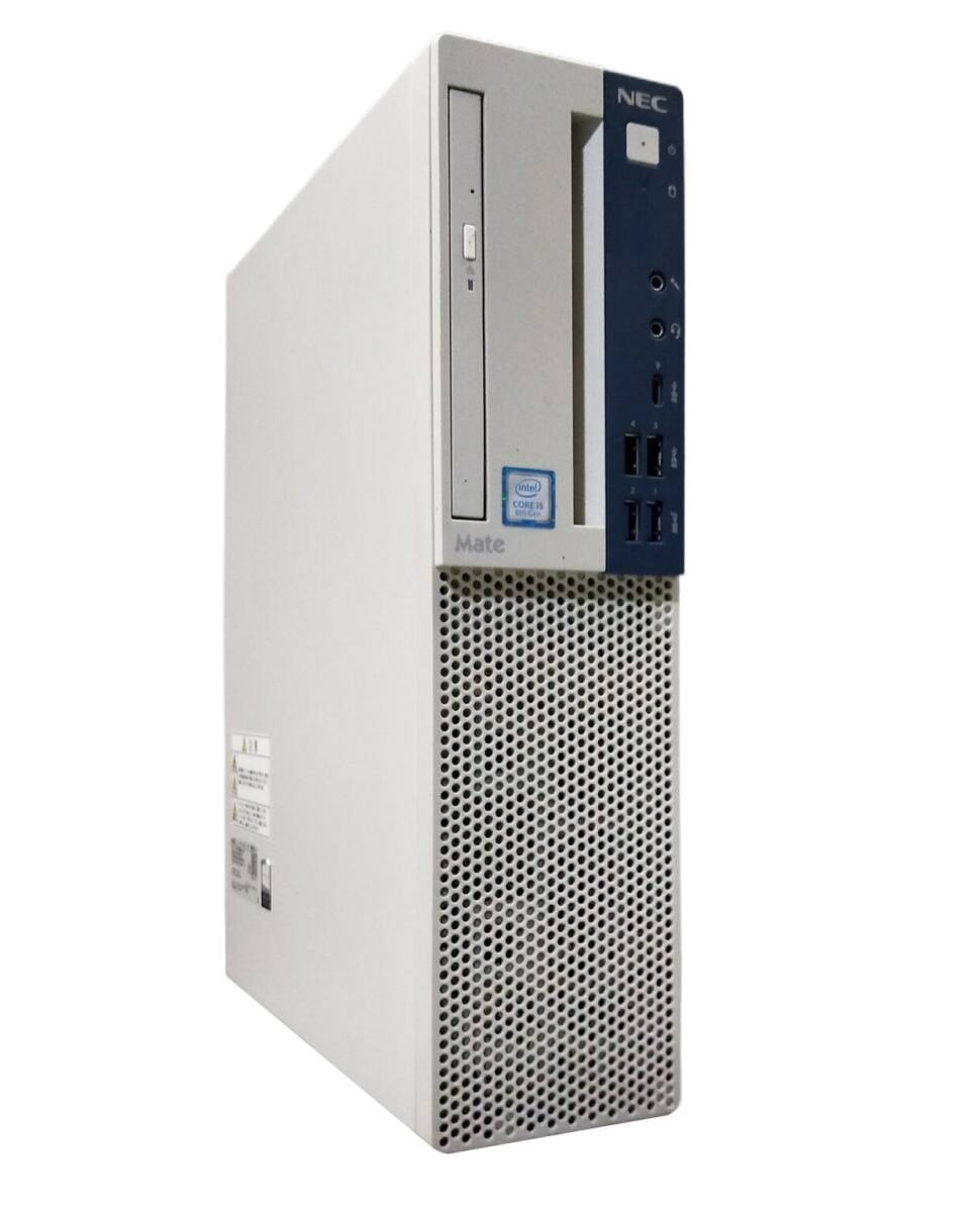 驚速SSD NEC ME-4 i5-8500 3.0GHz x6/8GB■SSD120GB+HDD 1000GB Win11/Office2021 Pro/USB3.0/追加無線/DP■P081029拍卖