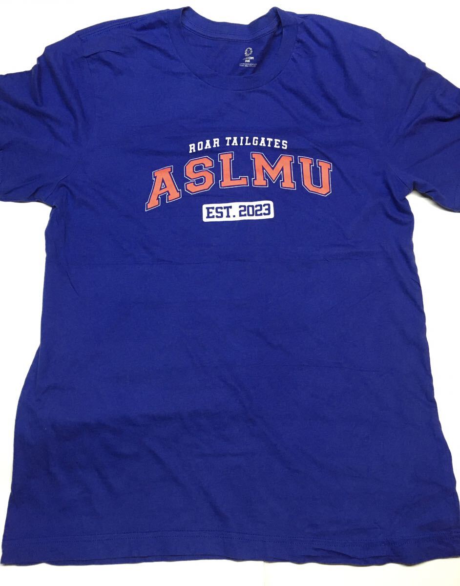 【アメリカ合衆国インポート物古着】CUSTOM INK 半袖Tシャツ・L・ブルー拍卖