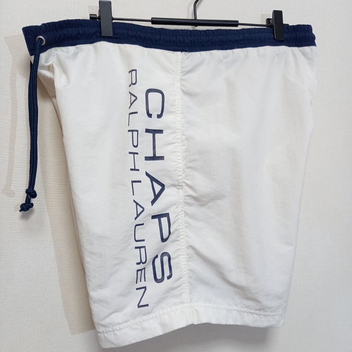 90s CHAPS ラルフローレン ナイロン ショーツ メンズ M 水着 スイムパンツ ポロスポーツ rrl RL-92 RL-93 STADIUM P-wing ビンテージ拍卖
