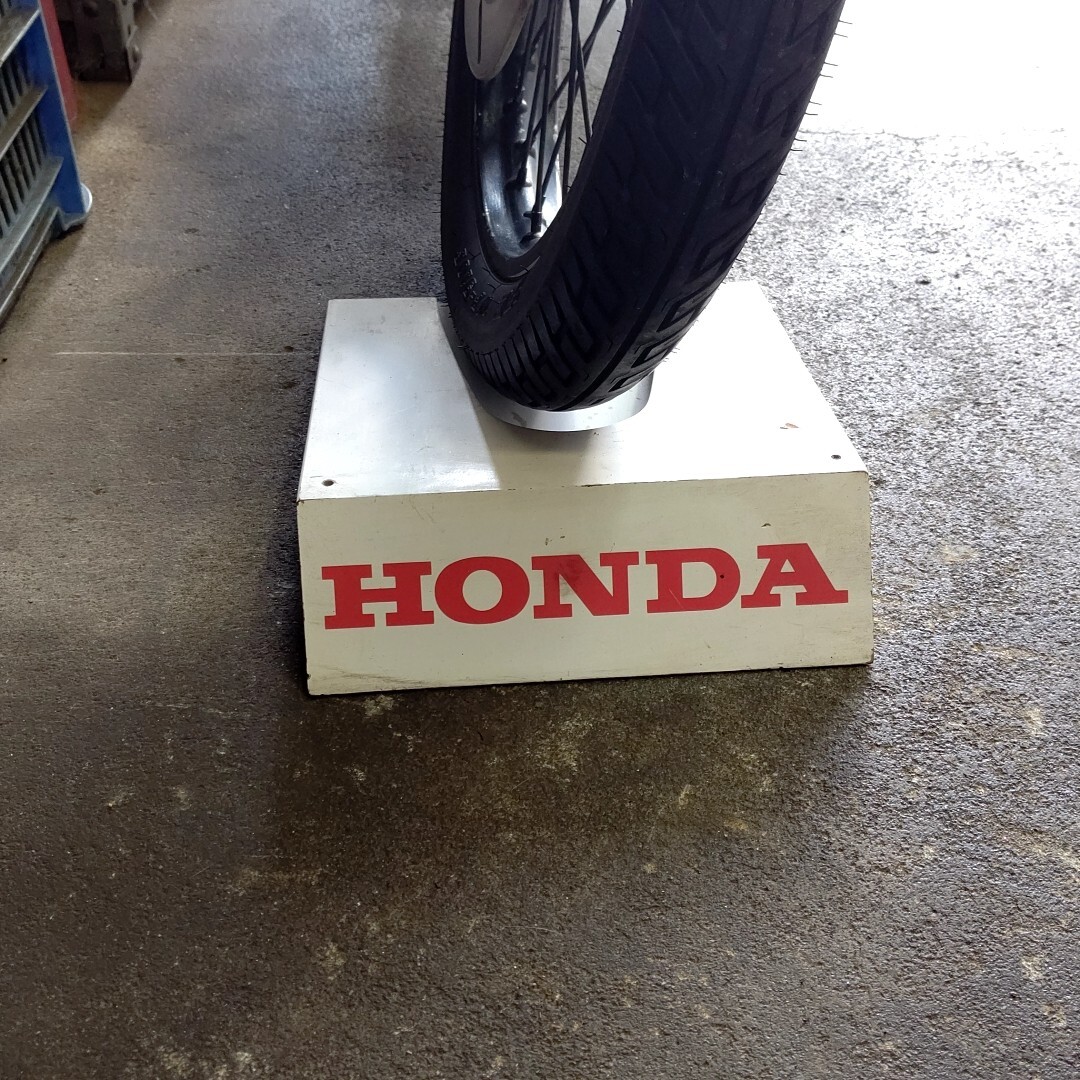 HONDA ホンダ 展示用 飾り台 販売促進用非売品 CB250T CB400F CBX400F CBR400F CB750F CB750K VT250F モンキー ゴリラ タクト カブ 当時物拍卖