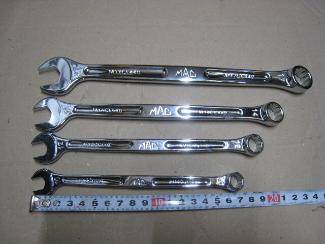 ◆◆MAC TOOLs マックツール コンビネーション 4PC 未使用拍卖