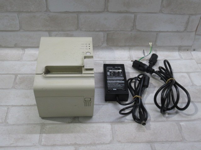 Ω 新E 0170◆ 保証有 EPSON【 TM-T90 / M165A 】エプソン レシートプリンタ テスト印字OK AC付拍卖