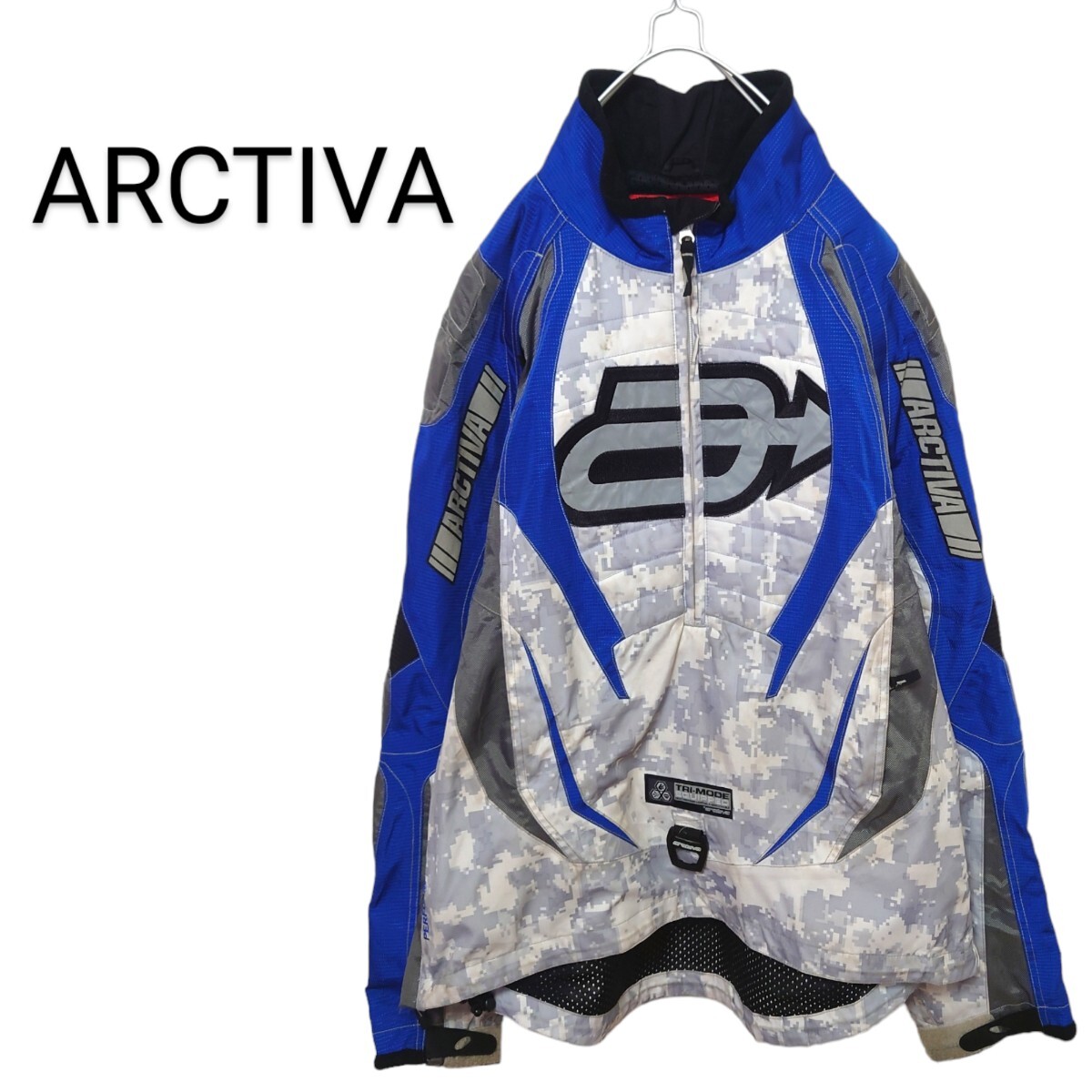 【arctiva】プロテクター付き バイク レーシングジャケット A-2201拍卖