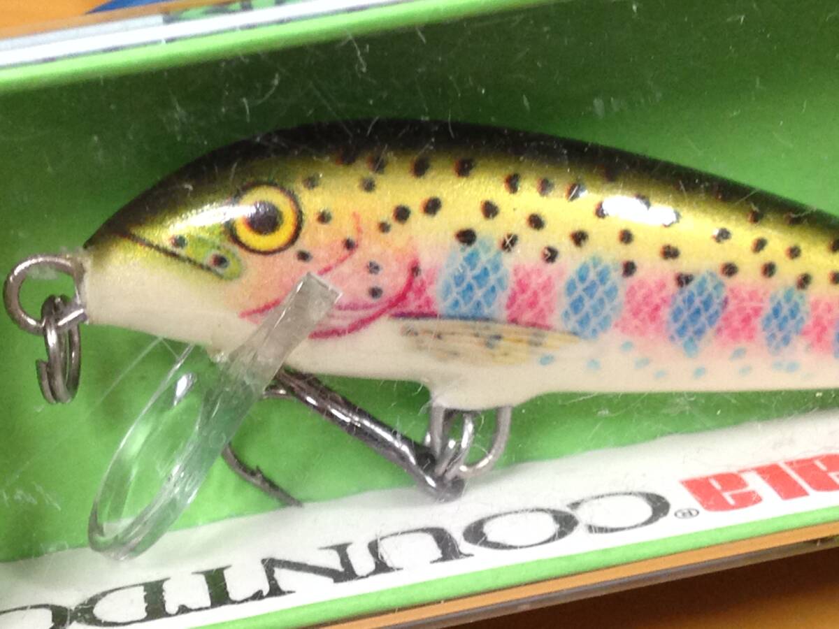 ★RAPALA★ CD-5 RT ラパラ カウントダウン 5cm レインボートラウト 検索用 管釣り エリア トラウト #20-1411拍卖