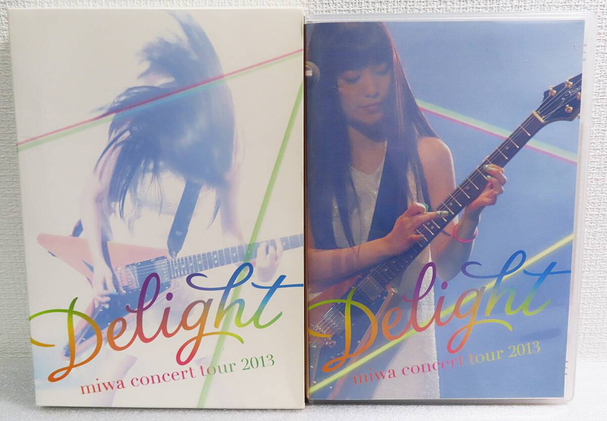 【セルDVD】『miwa concert tour 2013 “Delight”(初回生産限定盤アウターケース&ポストカード付)』ミワコンサートツアー◆送料185拍卖