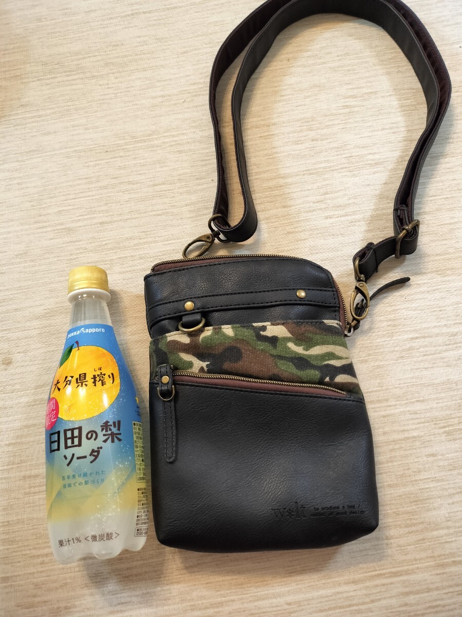 値下げ★メンズ 迷彩柄 ショルダーバッグスマホポーチ拍卖