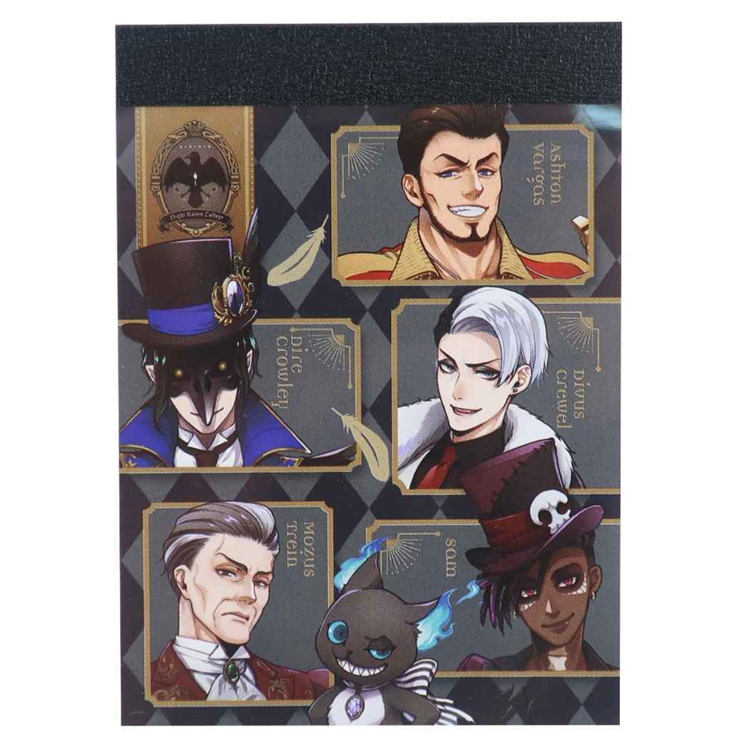 ツイステッドワンダーランド メモ帳 ミニ ミニメモ ナイトイレブンカレッジ ディズニー クラックス コレクション文具 プレゼント拍卖