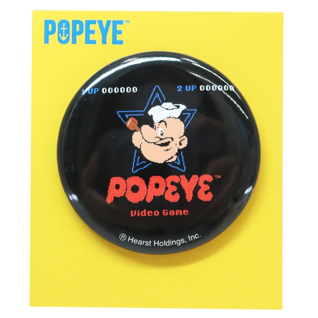 ポパイ グッズ 缶バッジ キャラクター プレゼント 男の子 女の子 ギフト バレンタイン拍卖