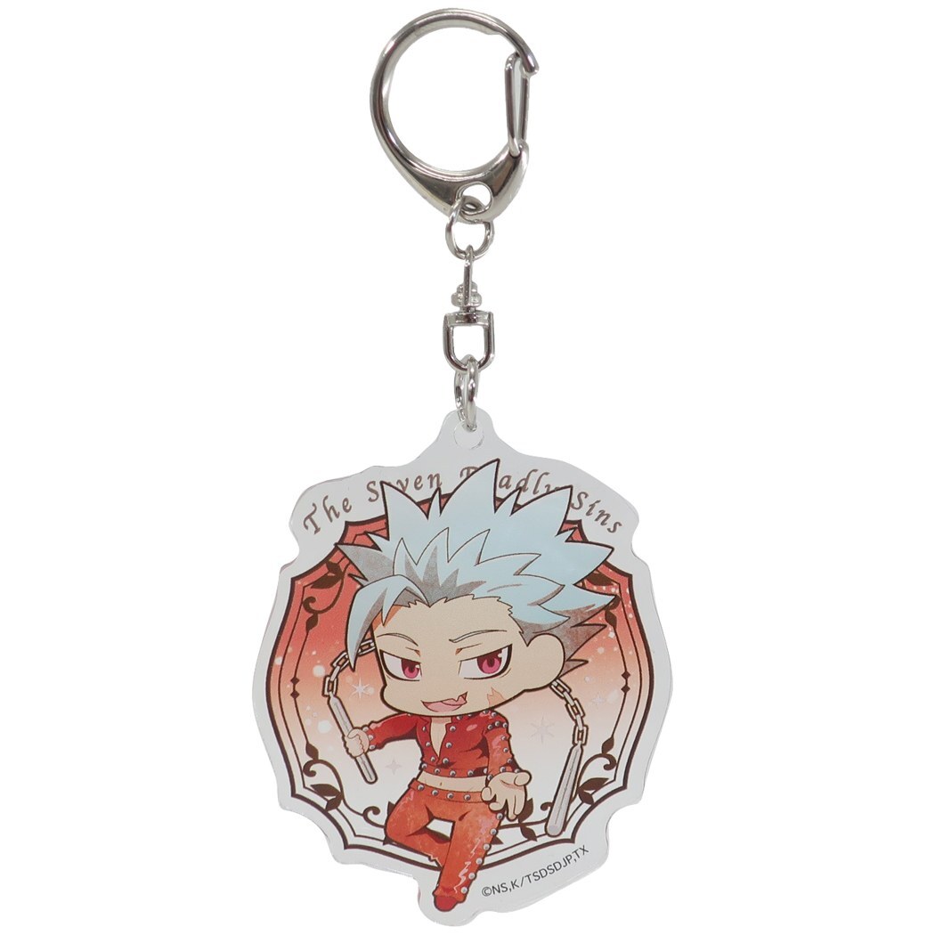 キーリング 七つの大罪 憤怒の審判 アクリルキーホルダー ダイカット 少年マガジン 通販 バン プレゼント 男の子 女の子 ギフト拍卖