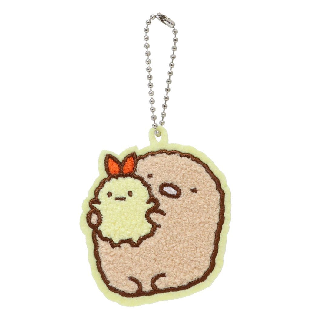 すみっコぐらし グッズ キーチェーン サンエックス キャラクター 刺繍ワッペンチャーム拍卖