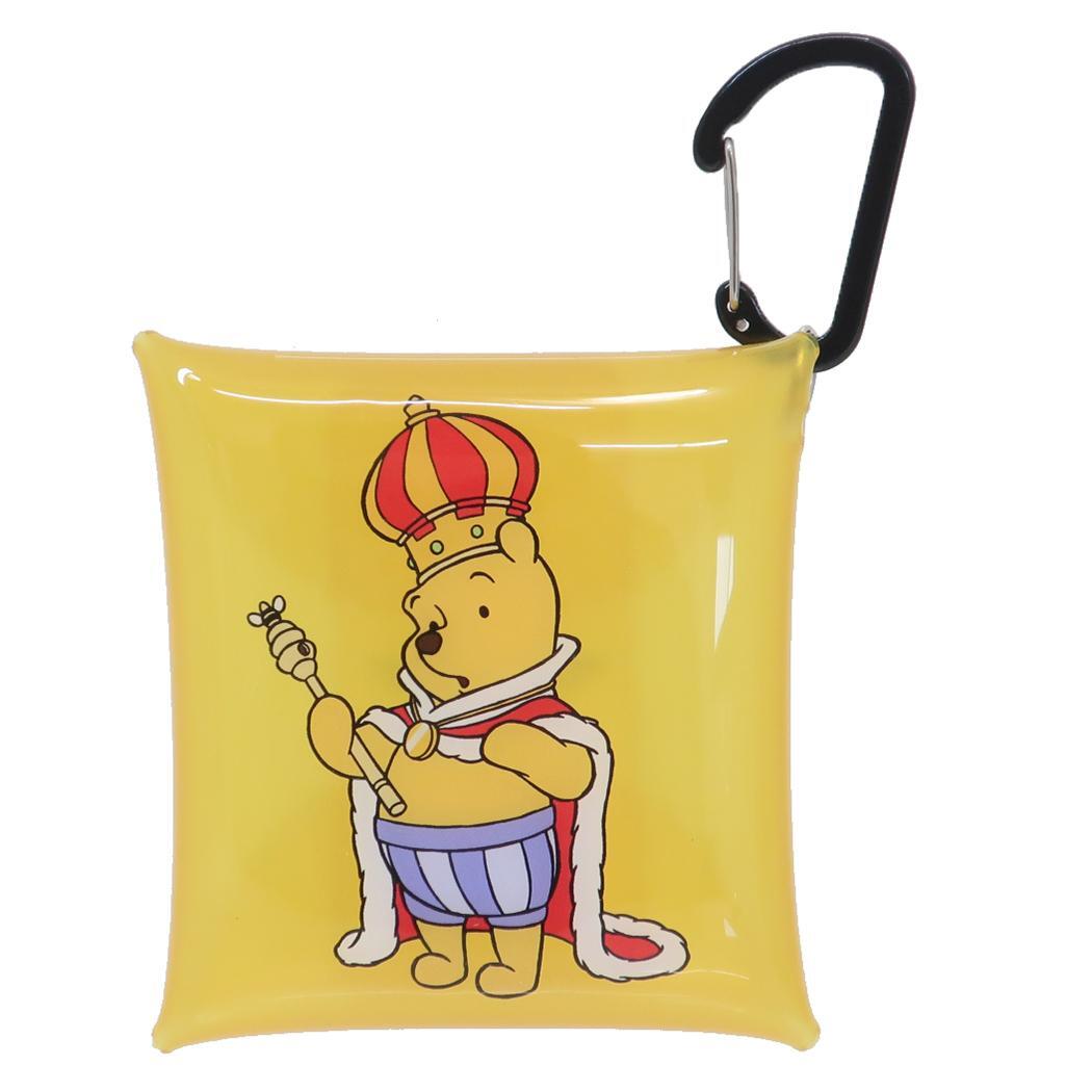 くまのプーさん クリアマルチケースSS ディズニー ミニポーチ キャラクター 王様拍卖