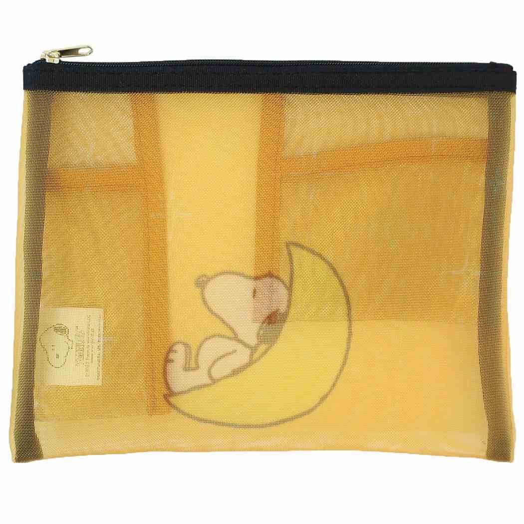 スヌーピー グッズ コスメポーチ キャラクター メッシュポーチ 月 プレゼント 男の子 女の子 ギフト バレンタイン拍卖