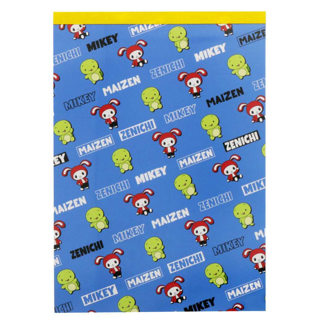 A6 メモ キャラクター メモ帳 まいぜんシスターズ B プレゼント 男の子 女の子 ギフト バレンタイン拍卖