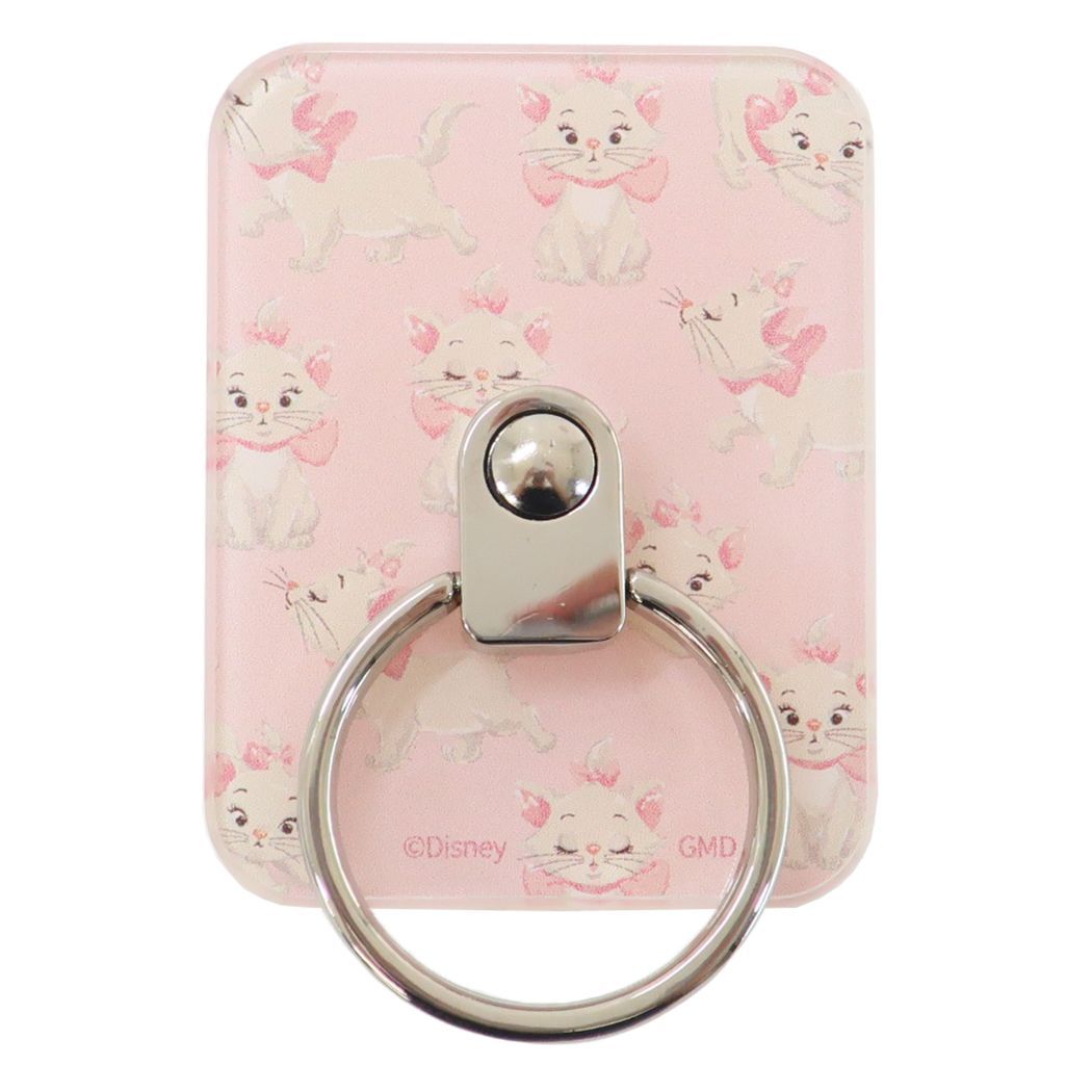 おしゃれキャット マルチリング スマホアクセ パウダーピンク ディズニー キャラクター拍卖