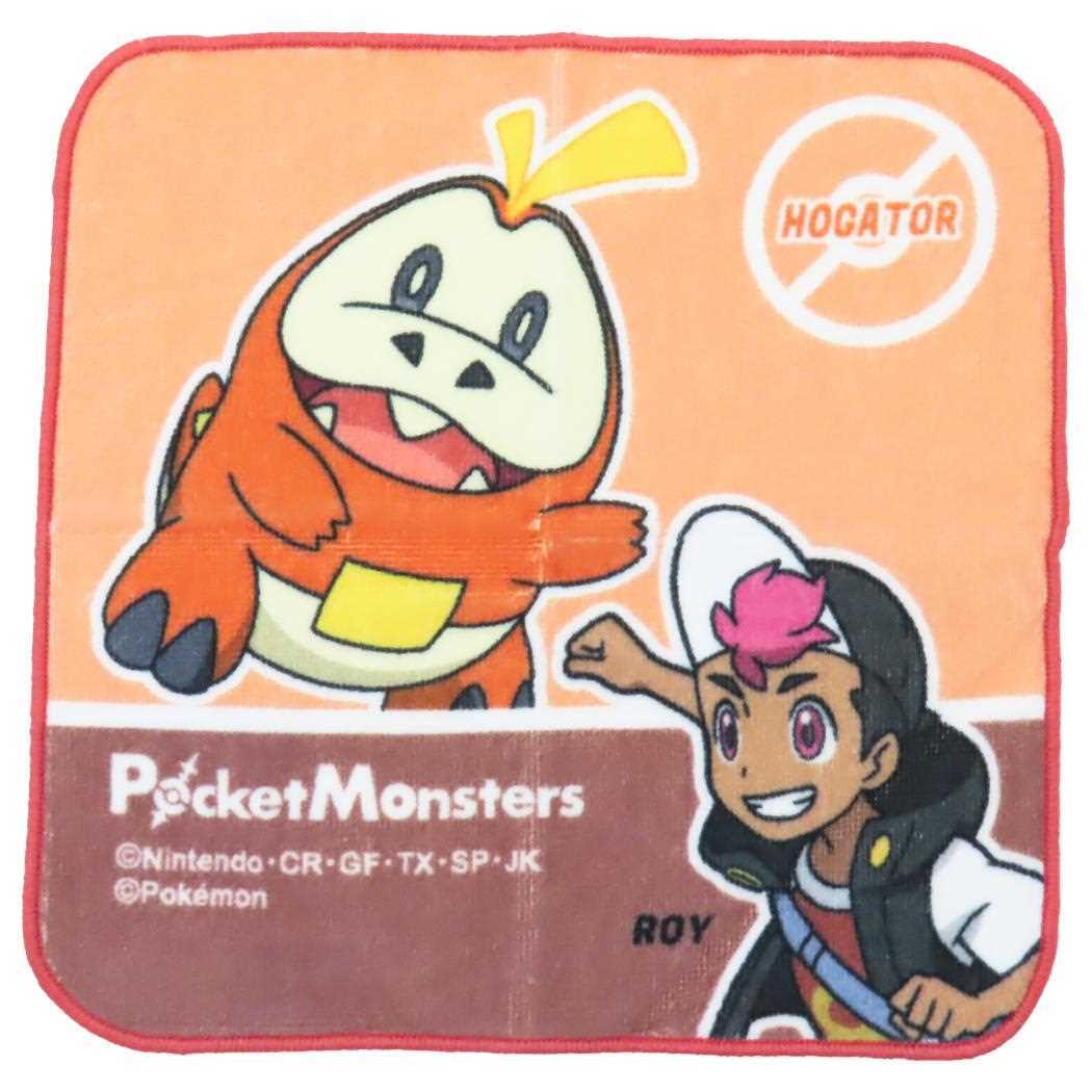ポケットモンスター キャラクター ミニタオル インクジェットプリントプチタオル ロイ ホゲータ ポケモン拍卖
