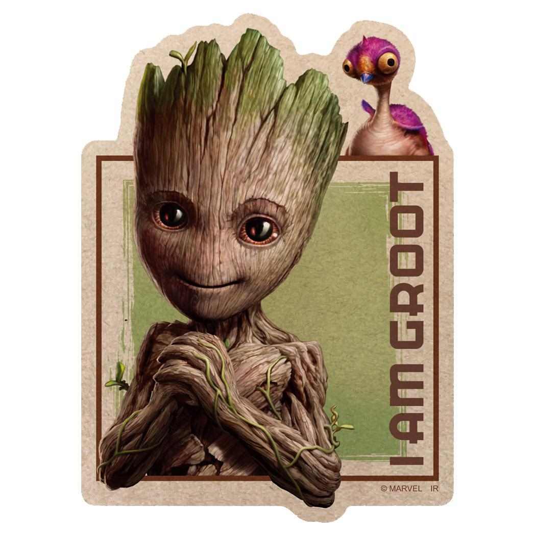ビッグシール アイ アム グルート2 クラフトステッカー MARVEL B拍卖