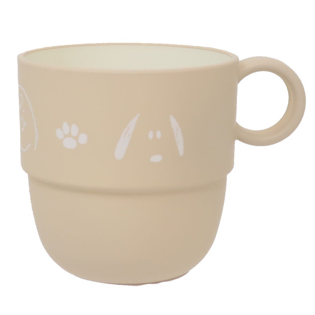 スヌーピー スタッキングミニカップ ピーナッツ マグカップ キャラクター シンプルフェイス拍卖