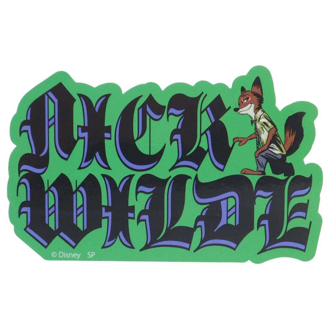 ズートピア ディズニー キャラクター ダイカットシール キャラクターステッカー ニック GR拍卖
