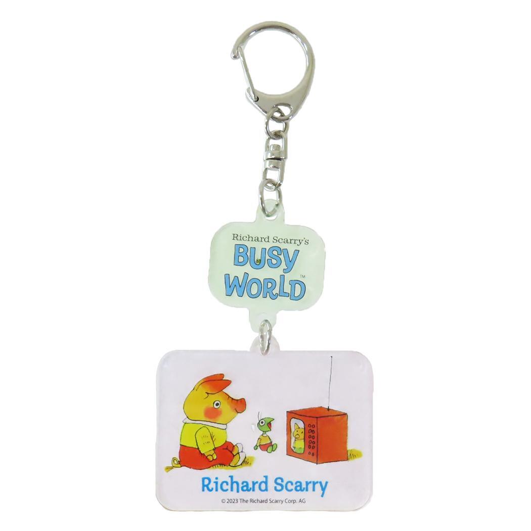キーチェーン リチャードスキャリー 2連アクリルキーホルダー テレビ ストラップ かわいい拍卖