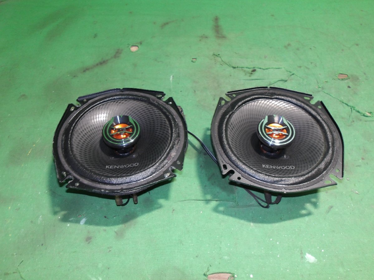 ◎【B】マツダ アクセラ BL5FP KENWOOD ケンウッド スピーカー KFC-RS171 直径15.5cm ジャンク品拍卖