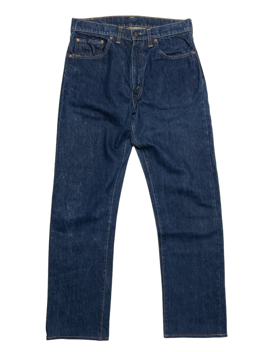 濃紺 耳付き 34×34 LEVI'S リーバイス 505-0217 505 シングル 66前期 ビンテージ オリジナル 裏刻印16 SCOVILL拍卖