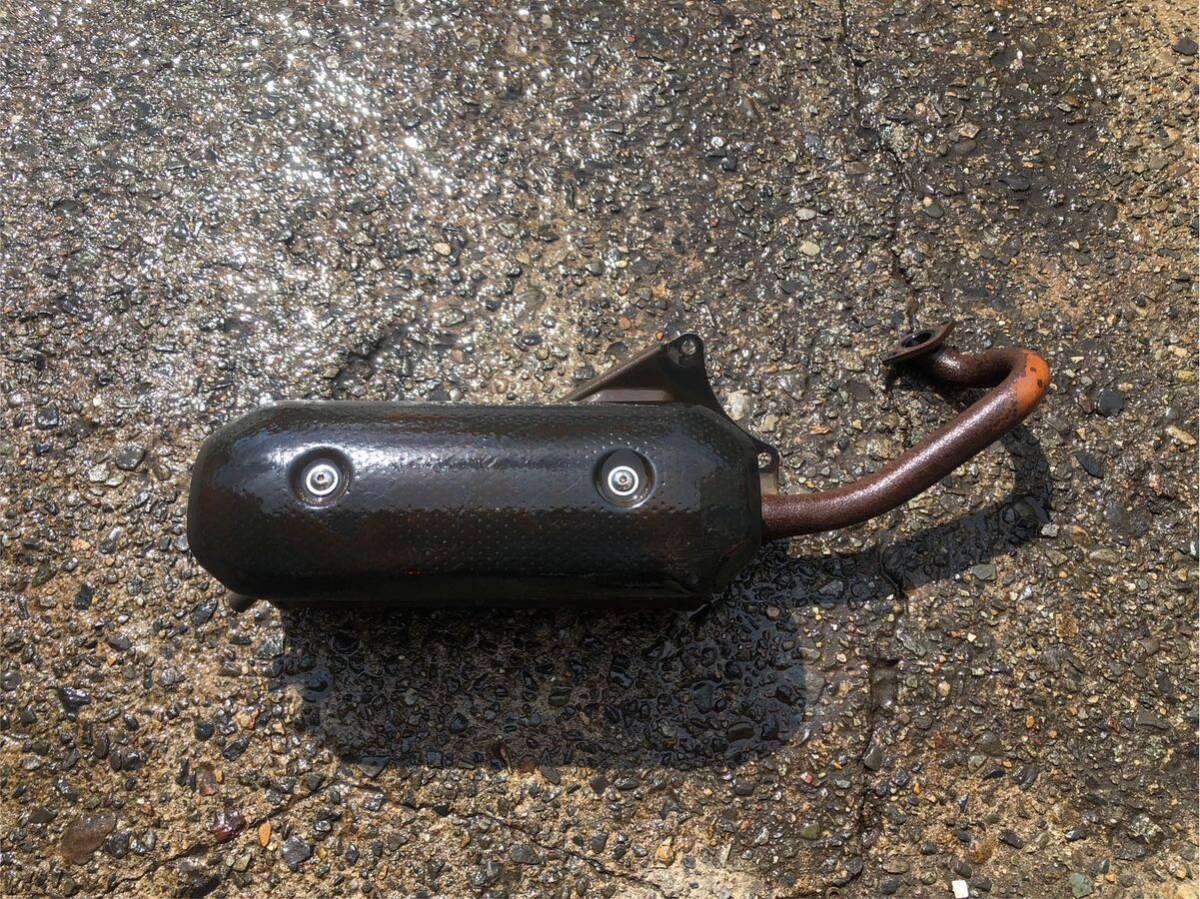 54867■ レッツ2 CA1PA (405番台~) 純正マフラー 実働 吹き上がりOK!! 17F4拍卖