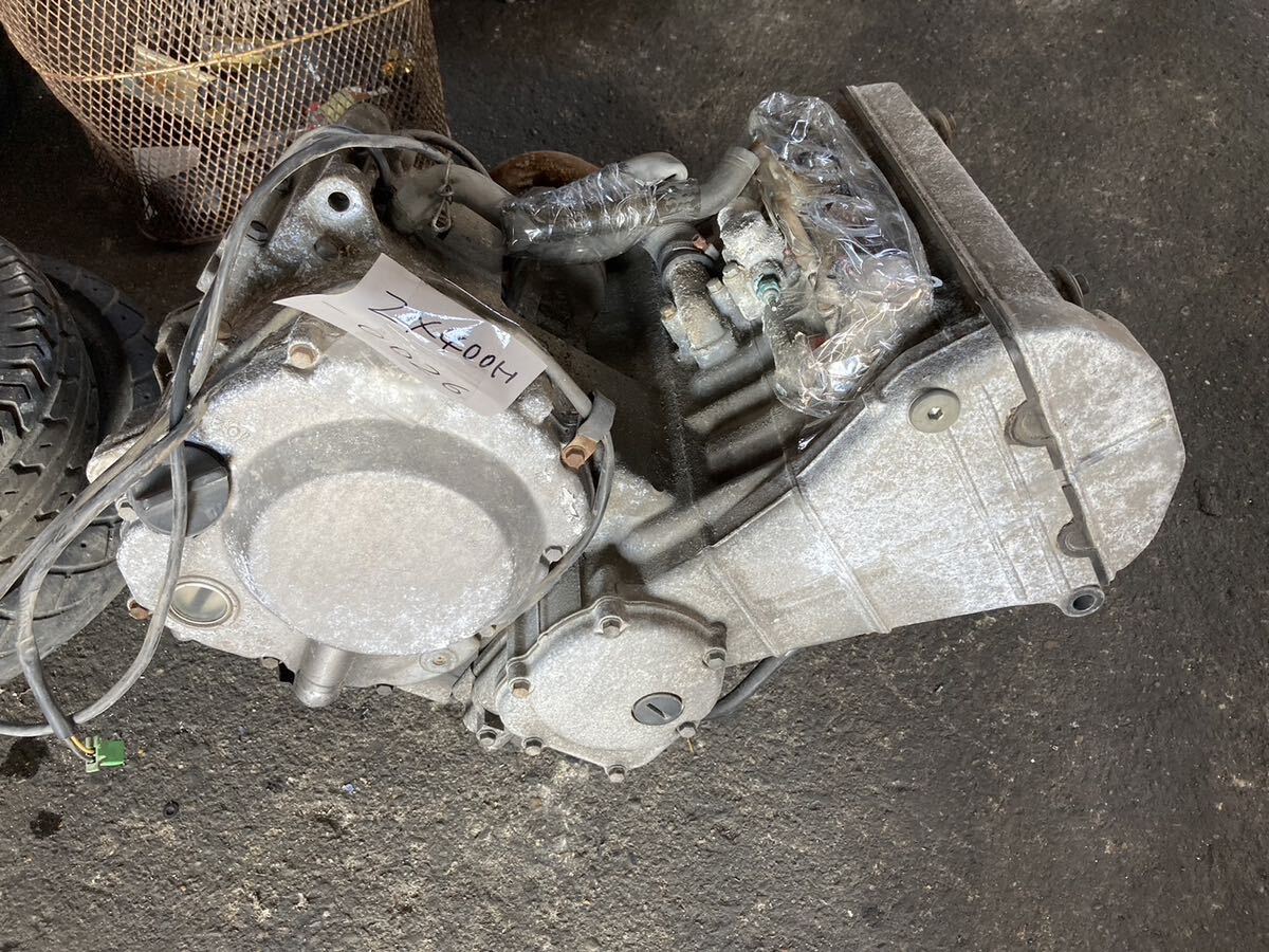54694 ■ ZXR400 ZX400H (002番台〜) クランキングOK エンジン拍卖