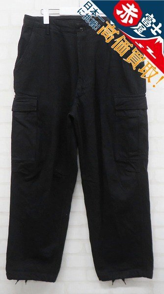 3P7427/COMOLI ブラックデニム B.D.Uパンツ X01-03012 コモリ拍卖