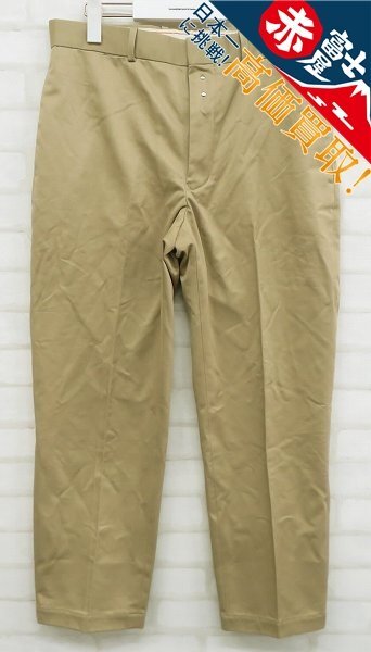 3P7633/SCYE ベーシックス サンホアキンチノ ルーズフィットテーパードパンツ 5122-81508 サイチノパンツ拍卖