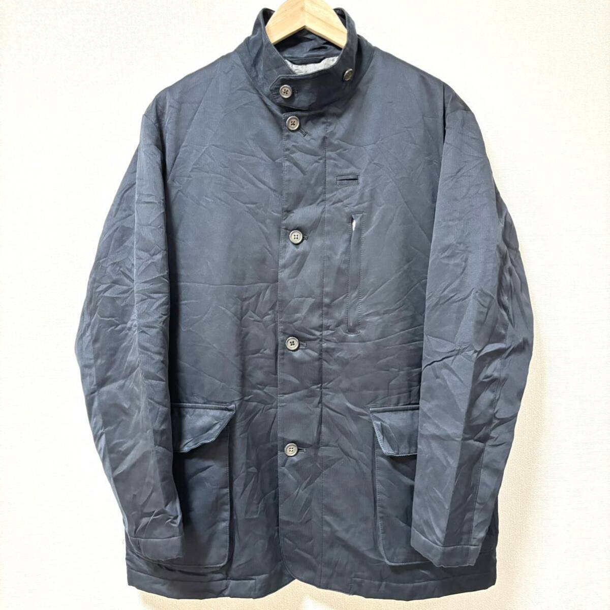 ゴルフにもおすすめ!【Golden Bear】ゴールデンベア ブルゾン ブラック 黒 中綿 ジャケット 上品 きれいめ メンズ サイズL/Y15119SS拍卖