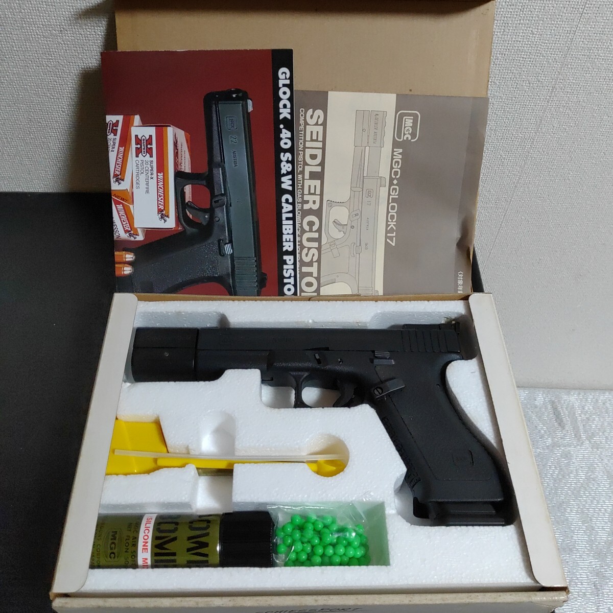 MGC GLOCK17 SEIDLER グロック17 絶版品 レア ブラックラグーン コスプレ 貴重 トイガン ガスガン 0830-C2-TA1拍卖